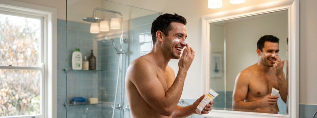 SPF50 hombre facial
